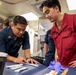 USS Ralph Johnson Conducts Stretcher Bearer Training