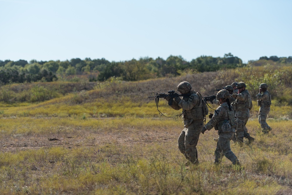 Combat Engineers Combat Engineered Combat Targets During Urban Assault Course