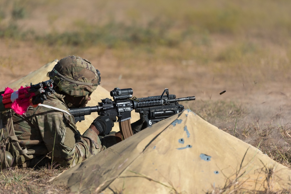 Combat Engineers Combat Engineered Combat Targets During Urban Assault Course