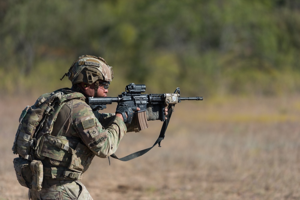 Combat Engineers Combat Engineered Combat Targets During Urban Assault Course