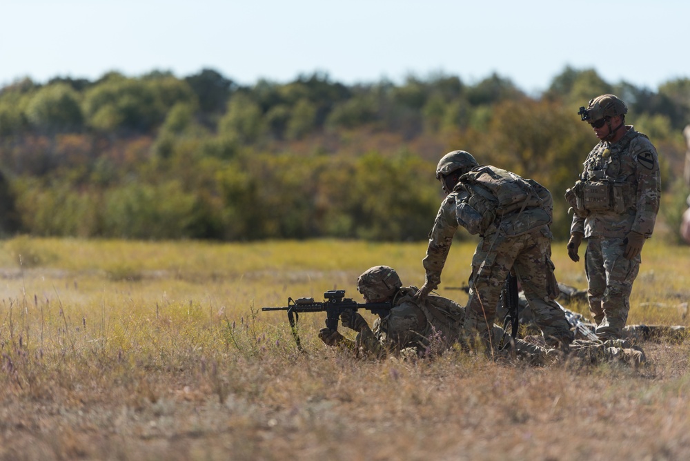 Combat Engineers Combat Engineered Combat Targets During Urban Assault Course