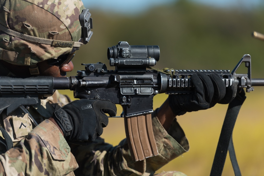 Combat Engineers Combat Engineered Combat Targets During Urban Assault Course