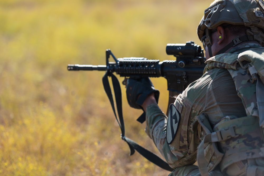 Combat Engineers Combat Engineered Combat Targets During Urban Assault Course