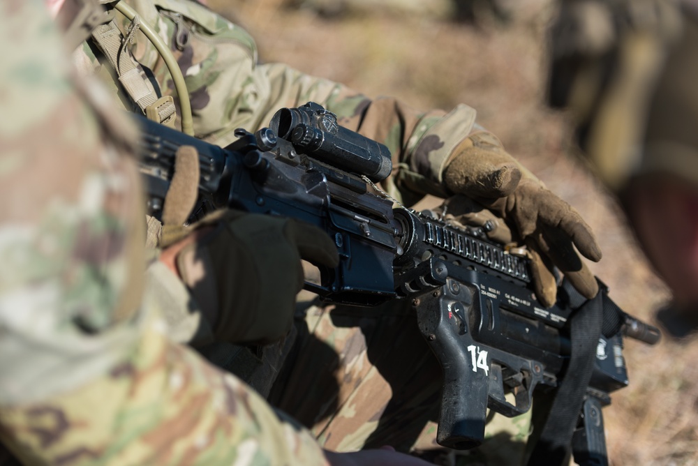 Combat Engineers Combat Engineered Combat Targets During Urban Assault Course