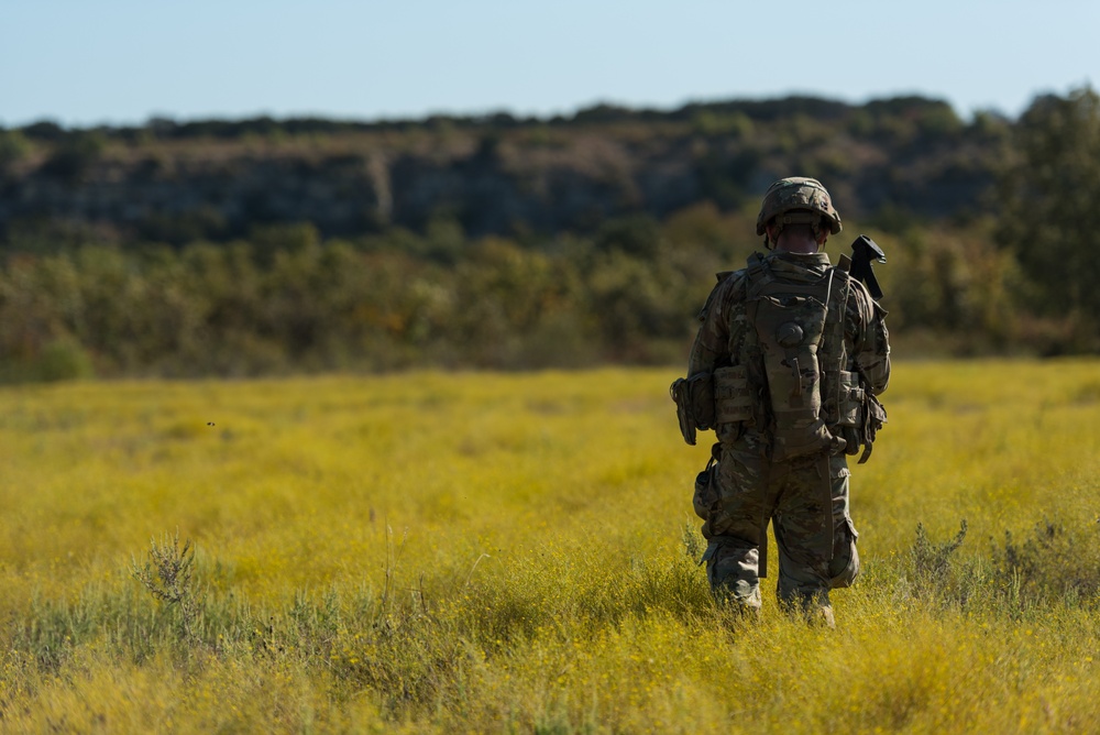 Combat Engineers Combat Engineered Combat Targets During Urban Assault Course