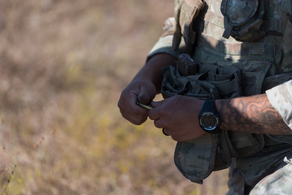 Combat Engineers Combat Engineered Combat Targets During Urban Assault Course