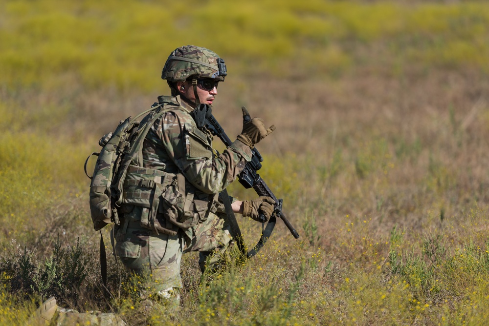 Combat Engineers Combat Engineered Combat Targets During Urban Assault Course