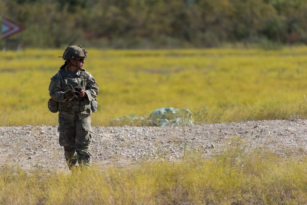 Combat Engineers Combat Engineered Combat Targets During Urban Assault Course