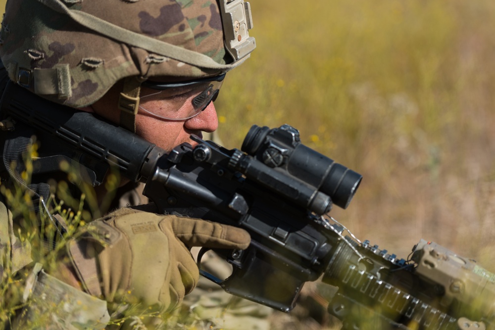 Combat Engineers Combat Engineered Combat Targets During Urban Assault Course