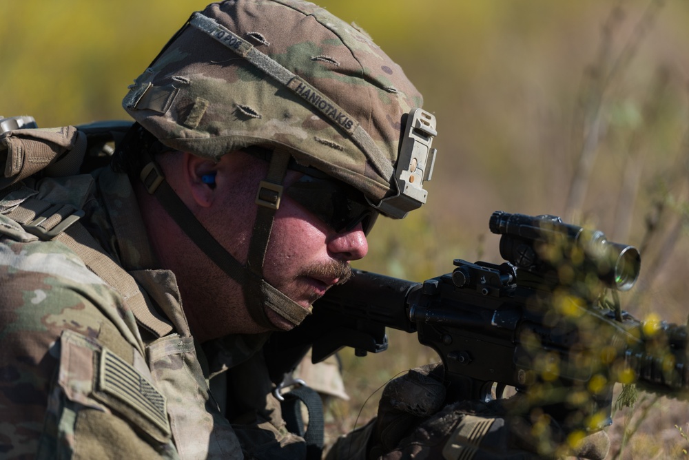 Combat Engineers Combat Engineered Combat Targets During Urban Assault Course