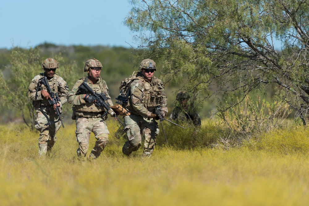 Combat Engineers Combat Engineered Combat Targets During Urban Assault Course