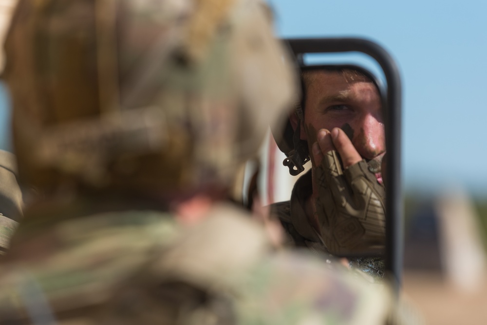 Combat Engineers Combat Engineered Combat Targets During Urban Assault Course