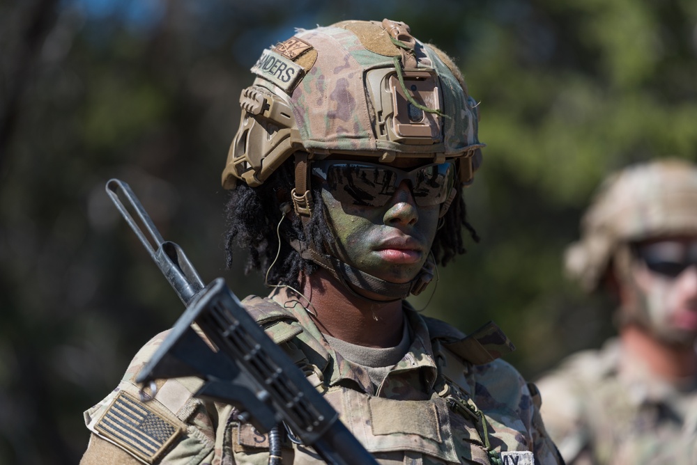 Combat Engineers Combat Engineered Combat Targets During Urban Assault Course