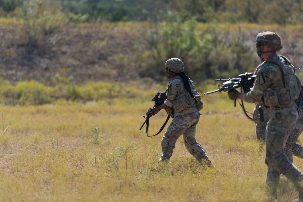 Combat Engineers Combat Engineered Combat Targets During Urban Assault Course