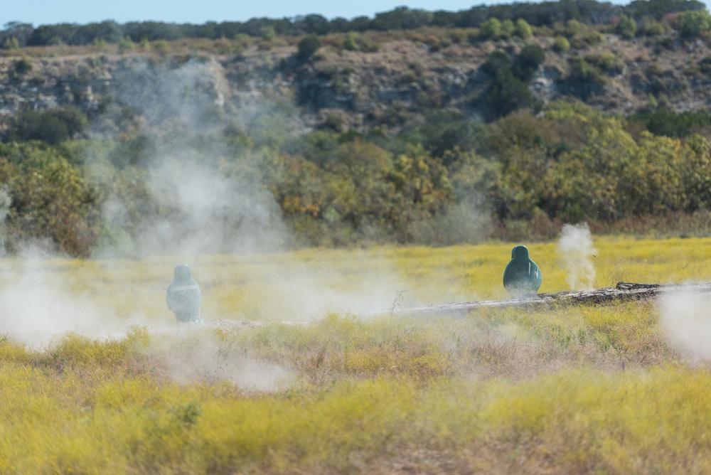 Combat Engineers Combat Engineered Combat Targets During Urban Assault Course