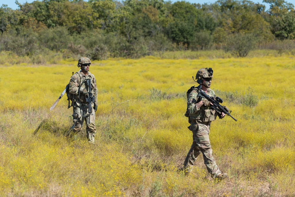 Combat Engineers Combat Engineered Combat Targets During Urban Assault Course