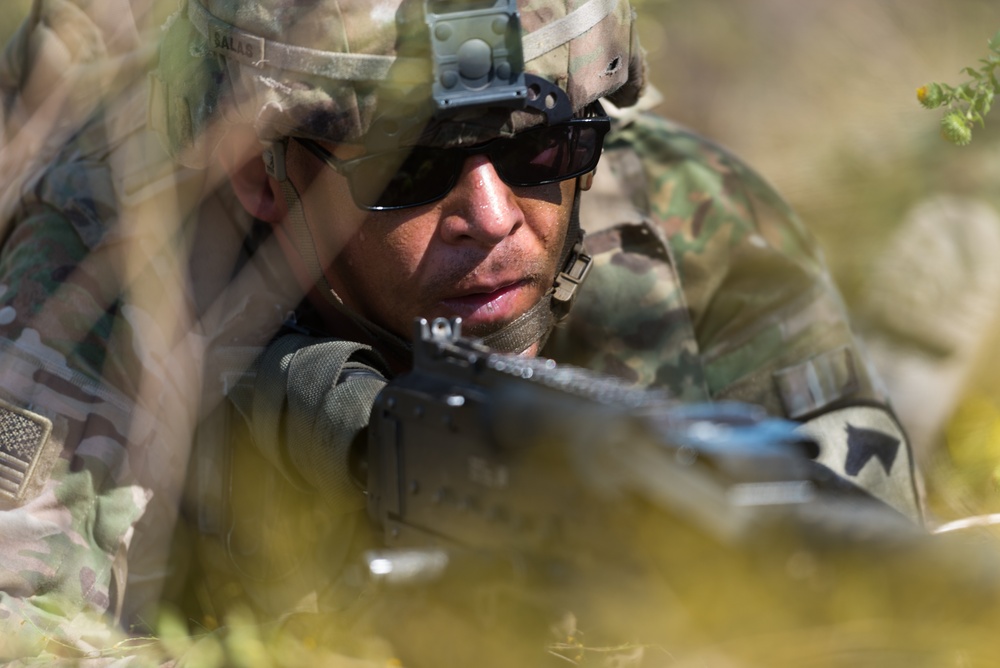 Combat Engineers Combat Engineered Combat Targets During Urban Assault Course