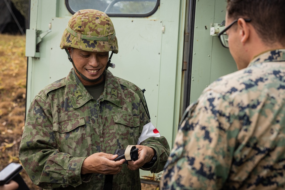 KS25| 3d Battalion, 12 Marines and JGSDF Prepare for Live Fire