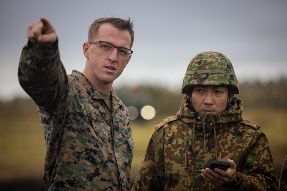 KS25| 3d Battalion, 12 Marines and JGSDF Prepare for Live Fire