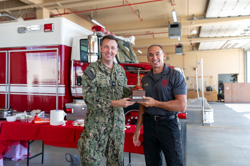 NSA Souda Bay Fire Safety Week Chili Cook-off