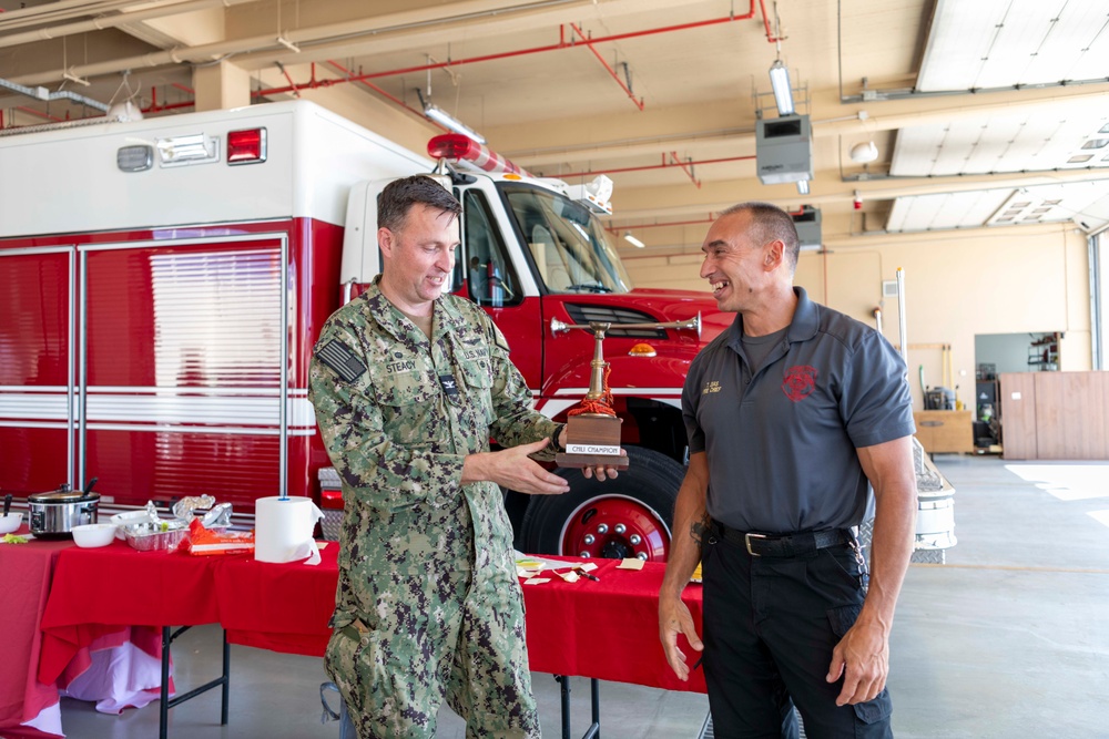 NSA Souda Bay Fire Safety Week Chili Cook-off