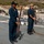 Color Guard Practice aboard the USS Cole