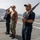 Color Guard Practice aboard the USS Cole