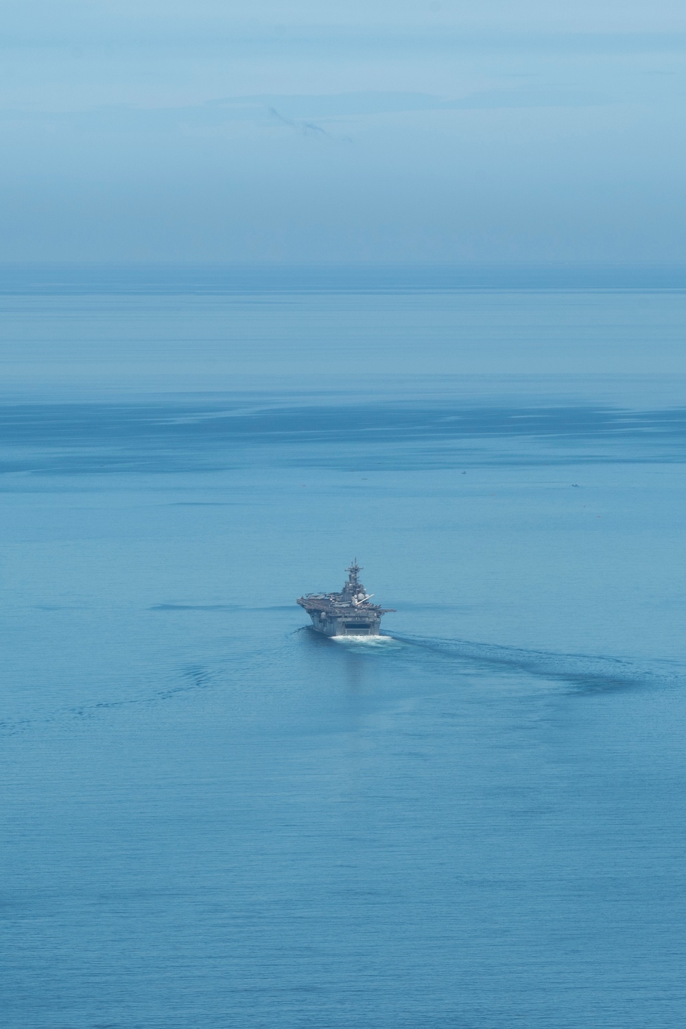 USS Boxer transits San Bernardino Straits