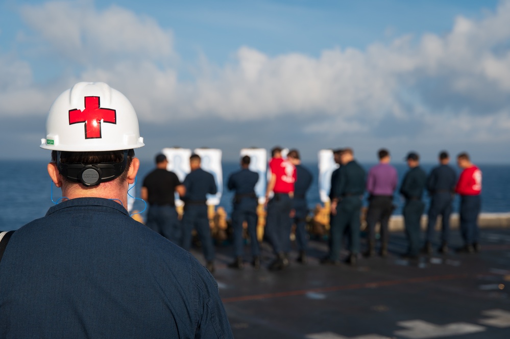 USS New York Live Fire Exercise