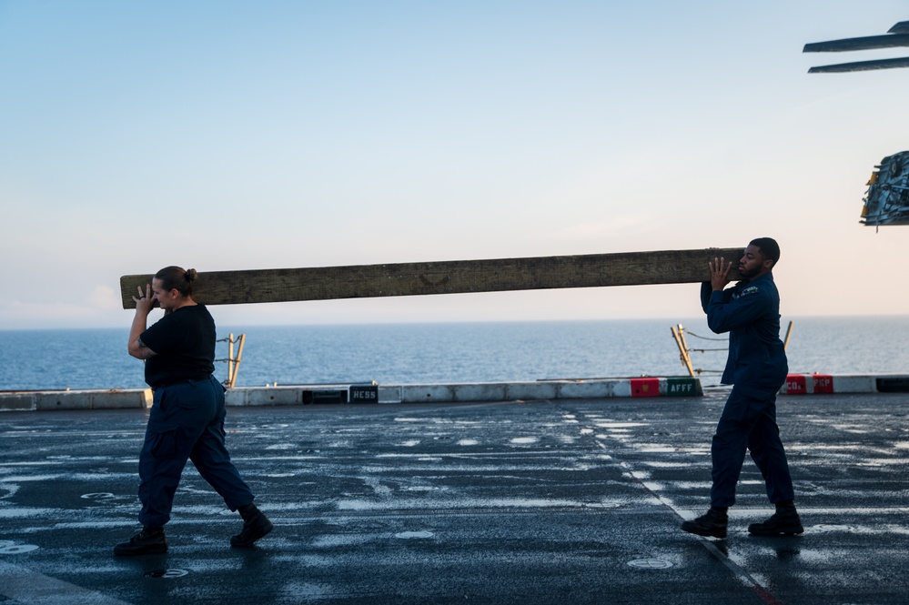 USS New York Live Fire Exercise