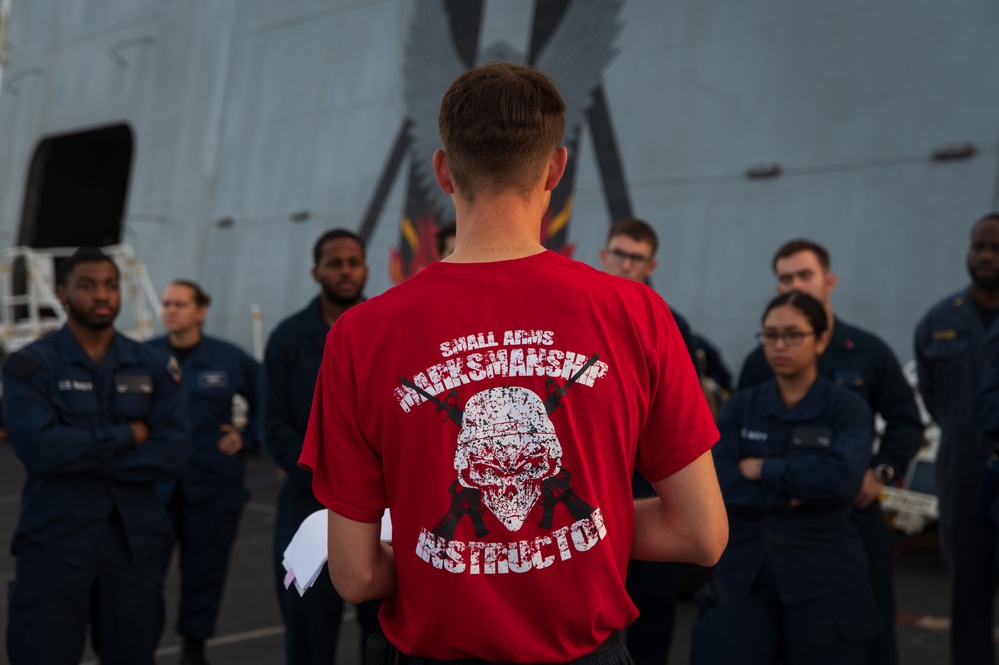 USS New York Live Fire Exercise