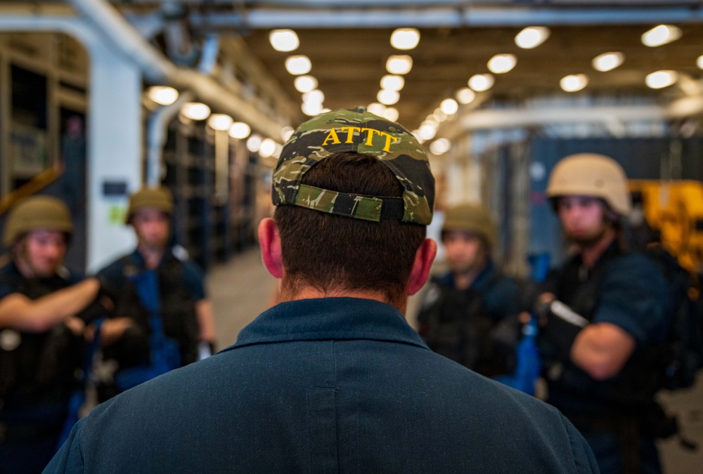 USS New York Visit Board Search And Seizure Drill