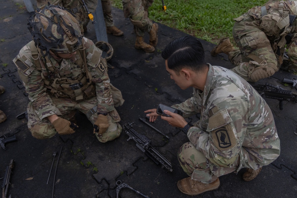 Soldiers train for E3B in Vicenza