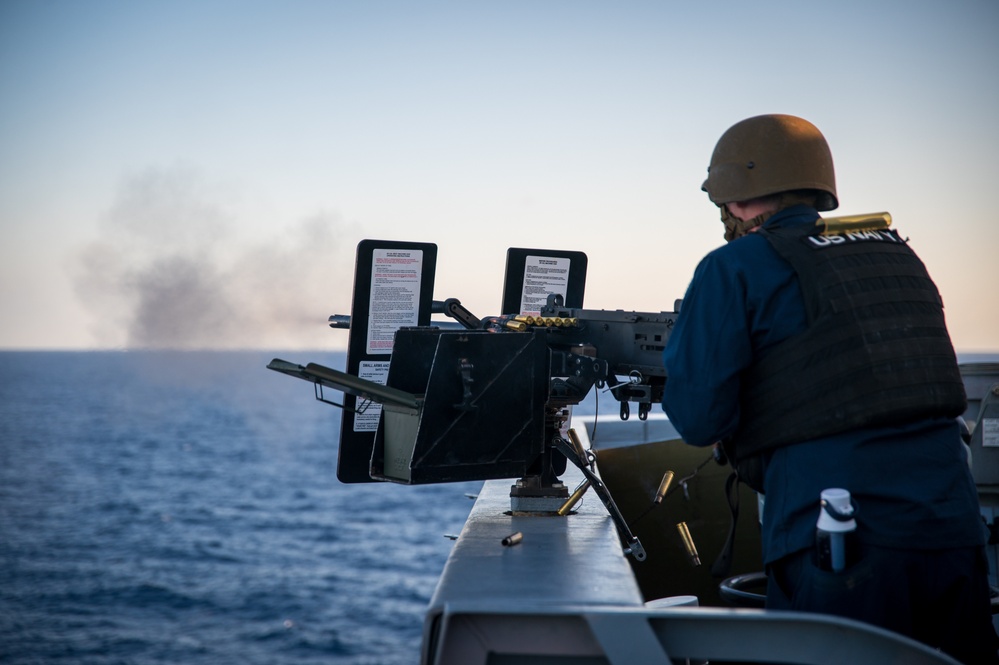 USS New York Live Fire Exercise