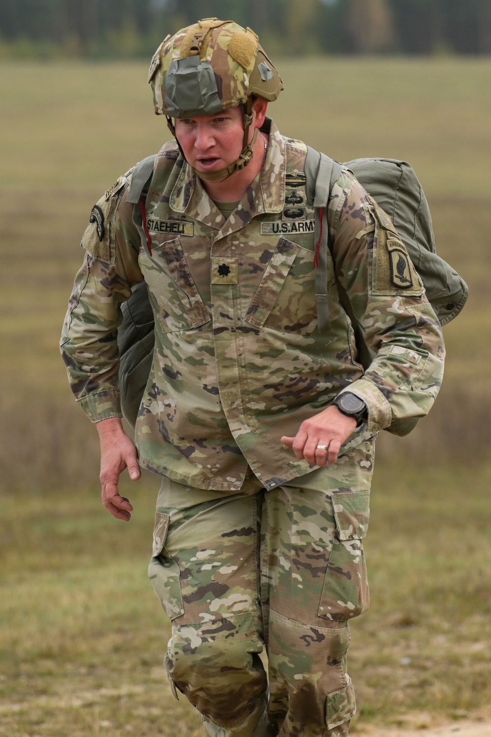 173rd Airborne Brigade Chinook jump at Grafenwoehr