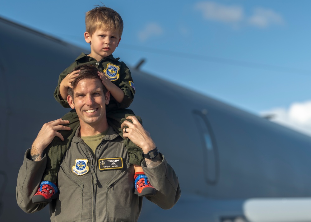 Pilot in training: A Halloween adventure with Dad on the flightline