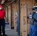 Coast Guard crew members conduct range qualifications