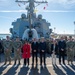 Crew of USS Oscar Austin (DDG 79) conducts ship tour for Spanish Minister of Defense