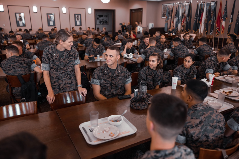 David Boreanaz Visits Marine Corps Base Quantico and the FBI Academy