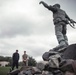 David Boreanaz Visits Marine Corps Base Quantico and the FBI Academy