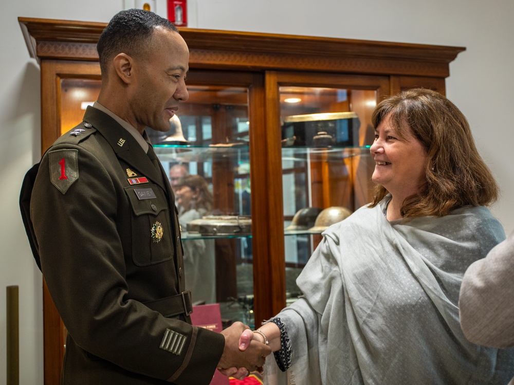 U.S. Army Southern European Task Force, Africa hosts 69th anniversary gathering at Caserma Del Din