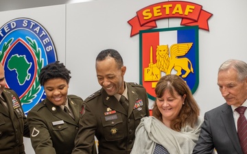 Veteran celebrates birthday and 69 years of SETAF-AF