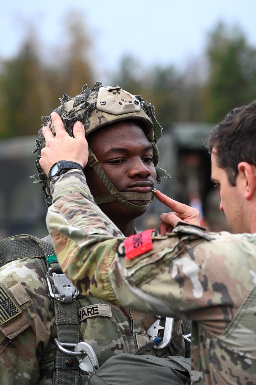 173rd Airborne Brigade jumps at Bunker Drop Zone