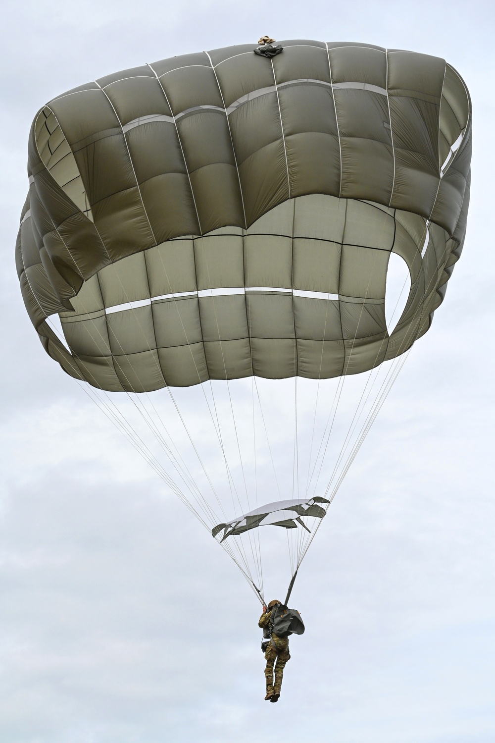 173rd Airborne Brigade jumps at Bunker Drop Zone