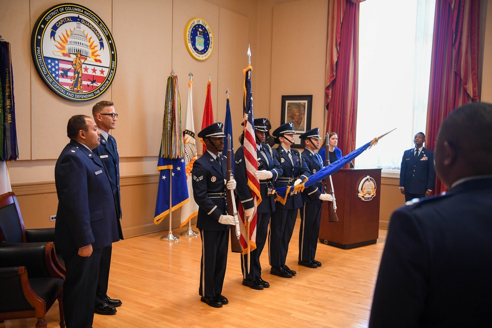 Master Sgt. Jason M. Melton promotion ceremony