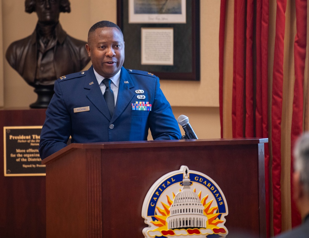 Master Sgt. Jason M. Melton promotion ceremony