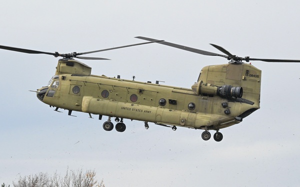 173rd Airborne Brigade jumps at Bunker Drop Zone
