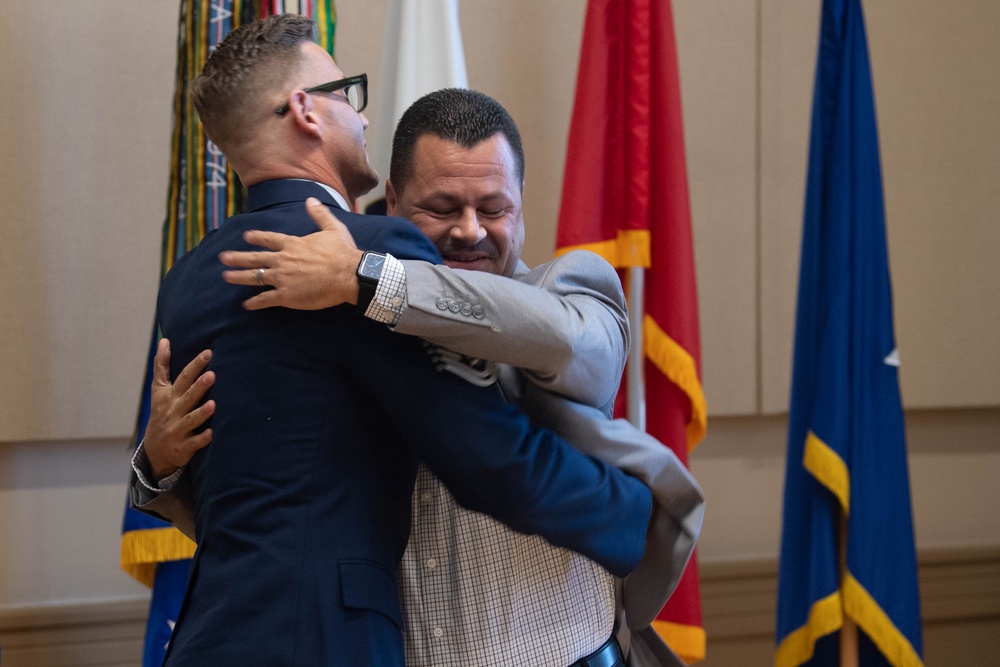 Master Sgt. Jason M. Melton promotion ceremony