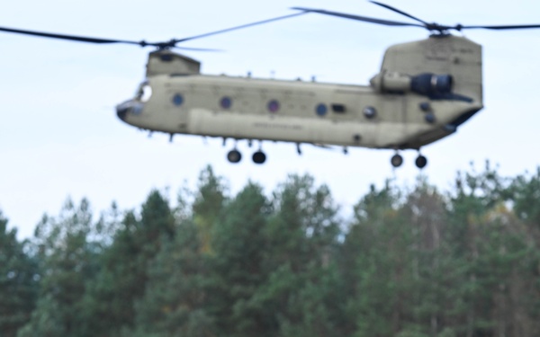 173rd Airborne Brigade jumps at Bunker Drop Zone