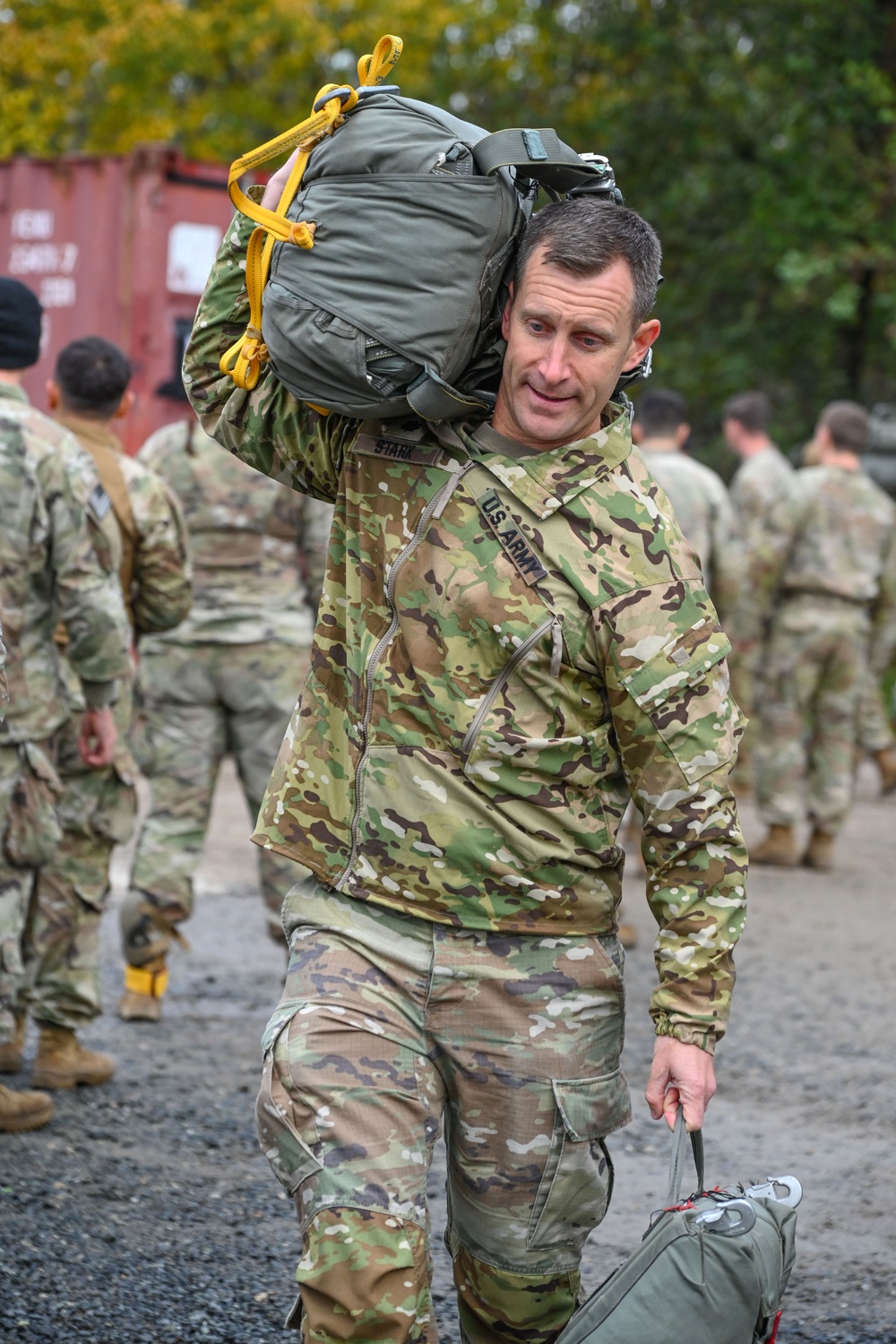 173rd Airborne Brigade jumps at Bunker Drop Zone